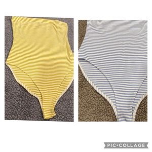 Forever 21 striped bodysuits - 2